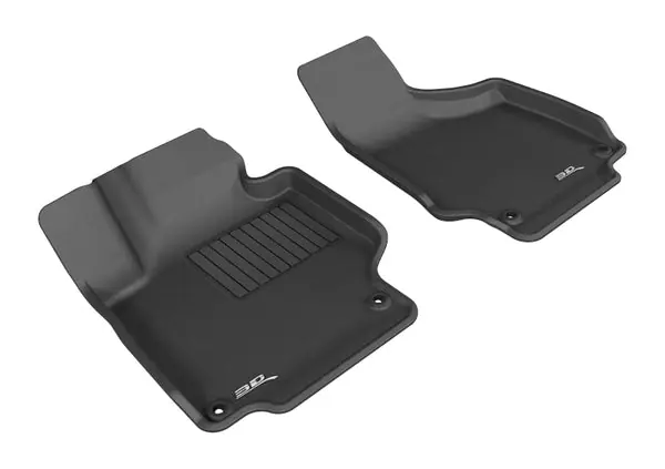 Hot Deal 3D MAXpider 2008-2015 Audi TT/TTS Kagu 1st Row Floormat - Black