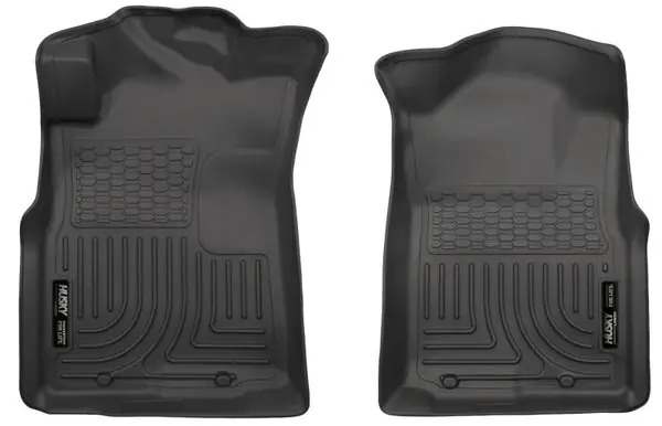 Husky Liners 05-15 Toyota Tacoma Crew/Extended/Standard Cab WeatherBeater Front Black Floor Liners Exclusive Offer