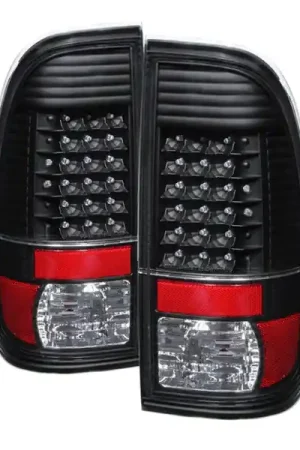 xTune Ford Super Duty 08-15 LED Tail Lights Black ALT-JH-FS08-LED-BK Limited Edition