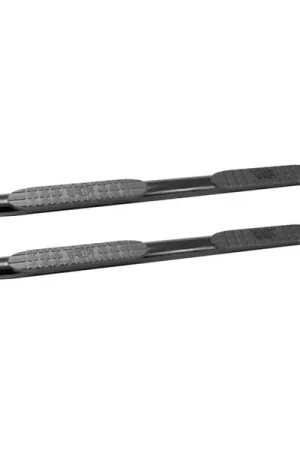 Modern Westin 2014-2018 Chevy Silverado 1500 Crew Cab PRO TRAXX 4 Oval Nerf Step Bars - Black