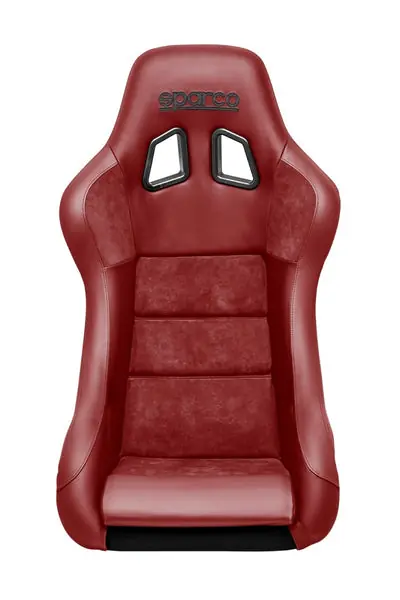 Sparco Seat QRT Performance Leather/Alcantara Red (Must Use Side Mount 600QRT) Warranty Included