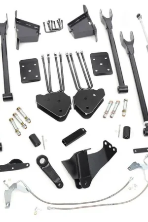 8 Inch Suspension Lift Kit 4-Link w/N3 Shocks 08-10 F-250/350 4WD Rough Country Fan Favorite