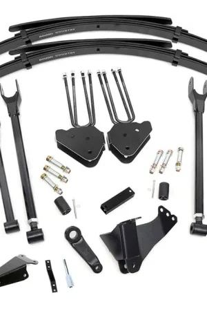 Order Now 8 Inch Ford 4-Link Suspension Lift System w/V2 Shocks 05-07 F-250/350 4WD Diesel Rough Country