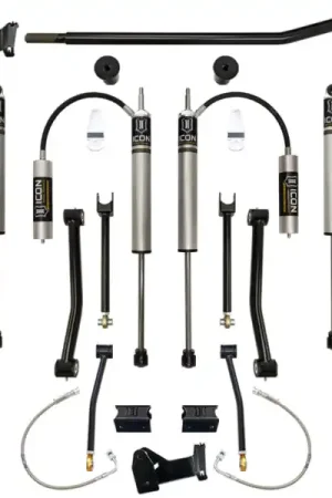 Buy Online ICON 07-18 Jeep Wrangler JK 4.5in Stage 2 Suspension System