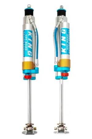 Same Day Shipping King Shocks 84-00 Jeep Cherokee xJ Front 2.5 Dia Piggy Hose Res Shock for 5-6in Lift w/Adj (Pair)