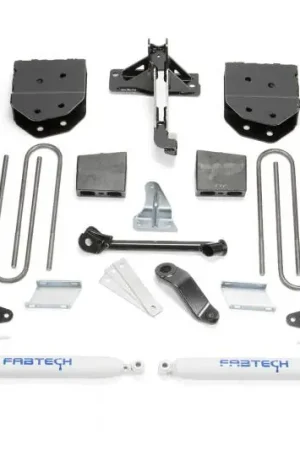 Fabtech 08-16 Ford F250/F350 4WD 4in Basic Sys w/Perf Shks Limited Offer