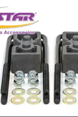 Time-Limited Daystar 2009-2019 Ford F-150 2WD/4WD - 2in Rear Block & U-Bolt Kit