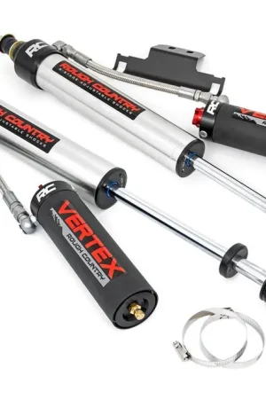 Toyota Tacoma (05-20) Rear Adjustable Vertex Shocks (Pair) 3.0 Inch Lifts) Rough Country In Demand