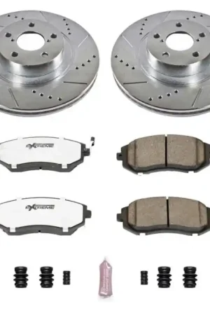 Power Stop 04-06 Subaru Baja Front Z26 Street Warrior Brake Kit Time-Limited