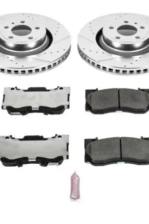 Editor’s Pick Power Stop 15-19 Ford Mustang Front Z26 Street Warrior Brake Kit