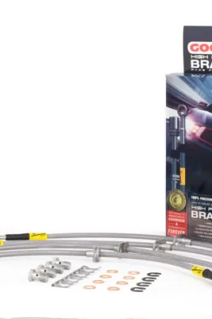 Authentic Goodridge 08-14 Subaru STi (w/Brembo Calipers) Stainless Steel Brake Line Kit