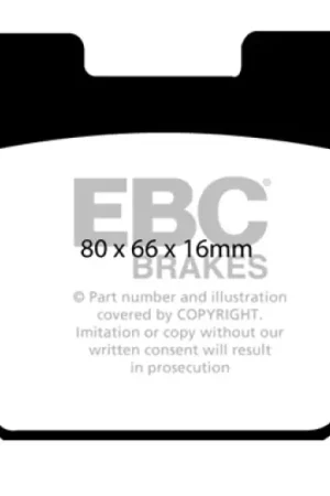 Clearance EBC 93-98 Toyota Supra 3.0 Twin Turbo Ultimax2 Rear Brake Pads