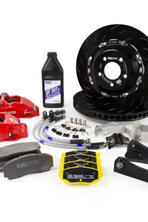 Mega Sale EBC Racing 12-21 Subaru BRZ/Toyota GT86 Black Apollo-4 Calipers 330mm Rotors Front Big Brake Kit