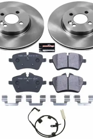 Sale Power Stop 07-10 Mini Cooper Front Track Day SPEC Brake Kit
