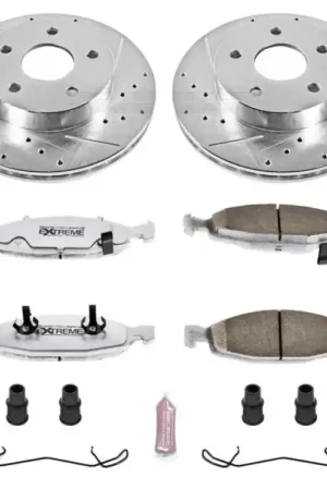 Power Stop 99-02 Jeep Grand Cherokee Front Z26 Street Warrior Brake Kit Flash Sale