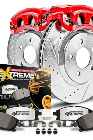 One Day Deal Power Stop 2021 Dodge Durango Rear Z36 Truck & Tow Kit w/Calipers