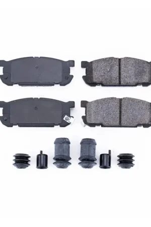 Power Stop 01-05 Mazda Miata Rear Z17 Evolution Ceramic Brake Pads w/Hardware Must Have