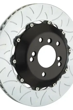 Handmade Brembo 05-1ster S/Spyder (PCCB Eqpt) Rr 2-Piece Discs 350x28 2pc Rotor Slotted Type3