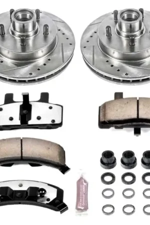 Power Stop 95-99 Chevrolet C1500 Front Z36 Truck & Tow Brake Kit Handmade