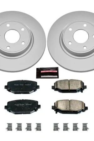 Power Stop 12-16 Chrysler Town & Country Rear Z17 Evolution Geomet Coated Brake Kit Trending
