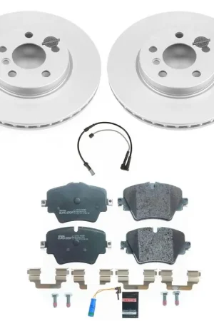 Power Stop 2019 Mini Cooper Clubman Front Euro-Stop Brake Kit Reduced Price