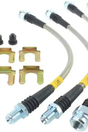 StopTech 90-94 Mitsubishi Eclipse Stainless Steel Rear Brake Lines Special Discount