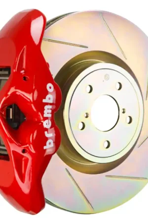 Mega Sale Brembo 15-21 WRX (VA) Front GT BBK 4 Piston Cast 326 x30 1pc Rotor Slotted Type-1-Red