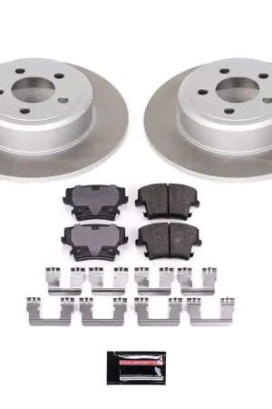 In Demand Power Stop 05-08 Dodge Magnum Rear Semi-Coated Rotor Kit