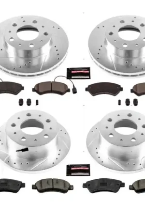 Special Offer Power Stop 14-19 Ram ProMaster 1500 Rear Z23 Evolution Sport Brake Kit