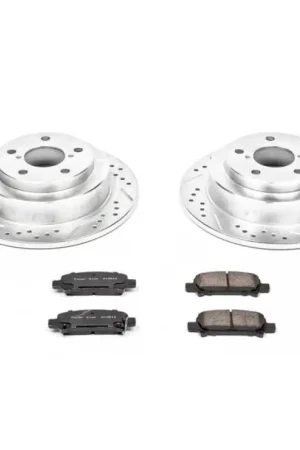 Power Stop 98-03 Subaru Forester Rear Z23 Evolution Sport Brake Kit Free Returns