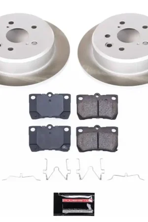 Power Stop 06-13 Lexus IS250 Rear Semi-Coated Rotor Kit Exclusive Offer