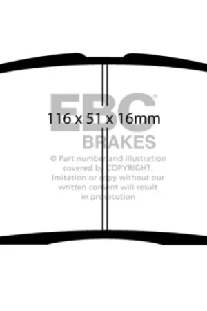 EBC 11-15 Scion IQ 1.3 Greenstuff Front Brake Pads Deal