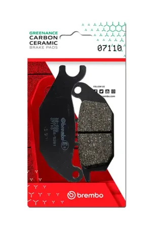 Mega Sale Brembo OE Malaguti Spectre/Yamaha Tricity Carbon Ceramic Brake Pad - Rear