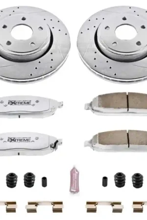 Special Discount Power Stop 06-10 Jeep Commander Front Z26 Street Warrior Brake Kit