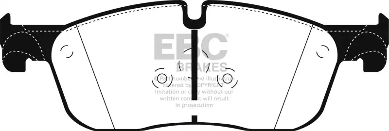 EBC 2015+ Land Rover Discovery Sport 2.0L Turbo Greenstuff Front Brake Pads Wholesale
