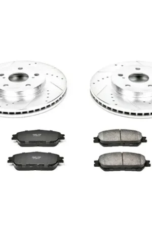 Premium Power Stop 05-07 Toyota Avalon Front Z23 Evolution Sport Brake Kit
