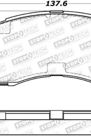 StopTech Street Brake Pads Best Choice