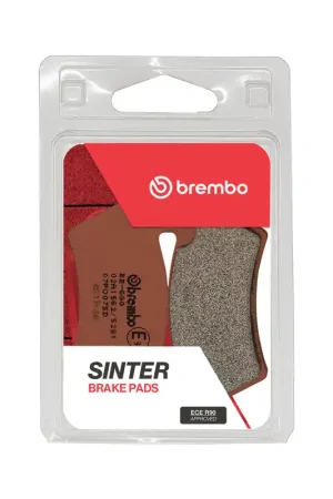 Brembo OE 02-13 Polaris Ranger 2x4, 4x4, 6x6 500cc Sinter Brake Pad - Front Top Pick