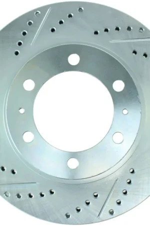 StopTech Select Sport 12-14 Toyota FJ Cruiser SportStop Slotted & Drilled Front Right Rotor Best Price