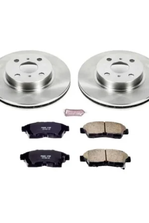 Power Stop 93-97 Geo Prizm Front Autospecialty Brake Kit Money Back Guarantee