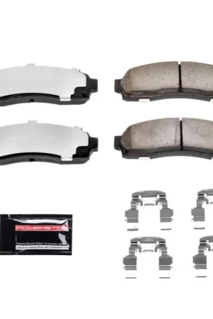 Power Stop 05-06 Chevrolet Equinox Front Z36 Truck & Tow Brake Pads w/Hardware Top Pick