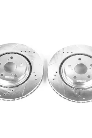 Big Sale Power Stop 15-17 Lexus NX200t Front Evolution Drilled & Slotted Rotors - Pair