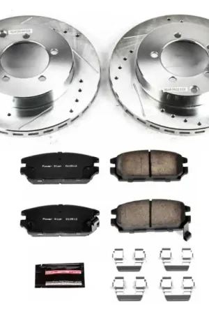 Must Have Power Stop 91-93 Dodge Stealth Rear Z23 Evolution Sport Brake Kit