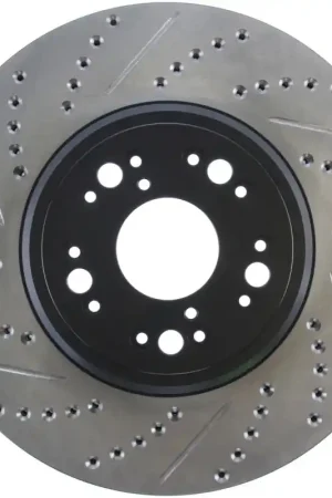 Wholesale StopTech 95-00 Lexus LS 400 Right Front Slotted & Drilled Rotor