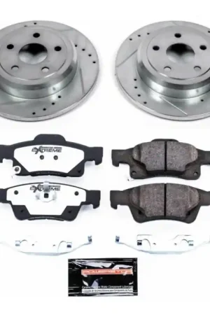Power Stop 11-19 Dodge Durango Rear Z36 Truck & Tow Brake Kit Mega Sale