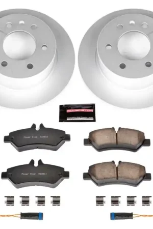 Genuine Power Stop 07-09 Dodge Sprinter 2500 Rear Z23 Evolution Sport Coated Brake Kit