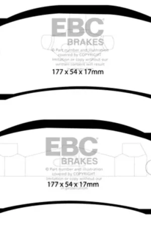 EBC 97-99 Jeep Cherokee 2.5 82mm High Rotors Ultimax2 Front Brake Pads Save Now