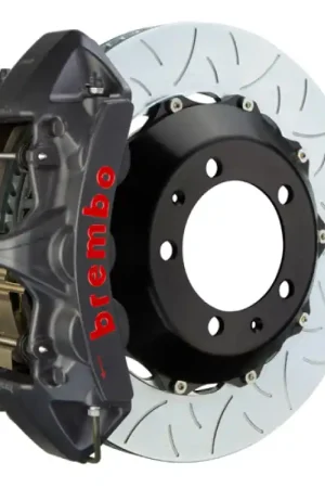 Brand New Brembo 14-20 i8 (I12) Front GTS BBK 6 Piston Cast 380x32 2pc Rotor Slotted Type-3-Black HA
