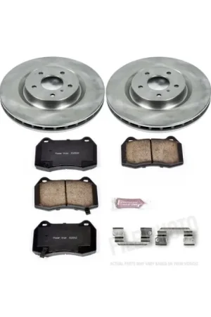 In Demand Power Stop 03-04 Infiniti G35 Front Autospecialty Brake Kit
