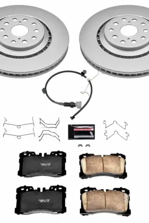 Power Stop 18-19 Lexus LS500 Front Z17 Evolution Geomet Coated Brake Kit Genuine